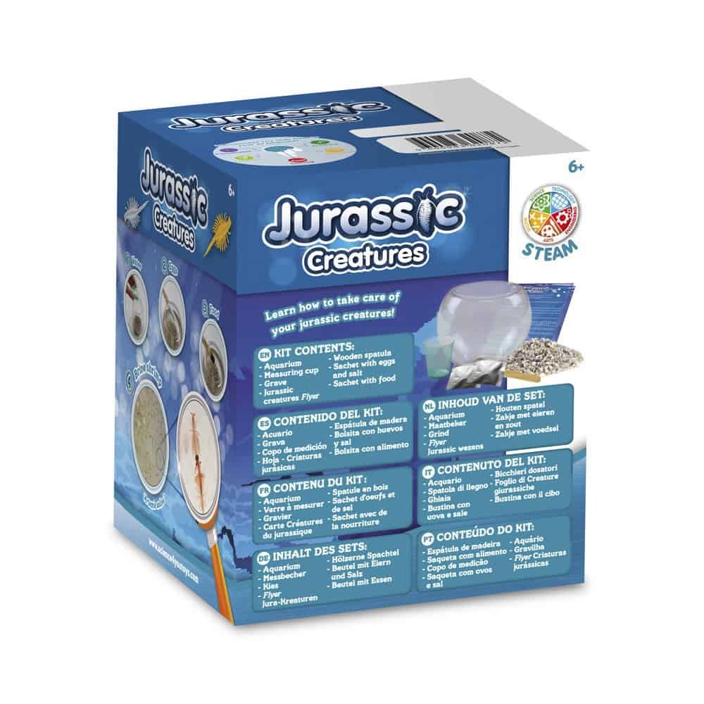 Jurassic Pets Kit III. Pedagogiskt spel levereras med en presentpåse av kraftpapper (90 g/m²)