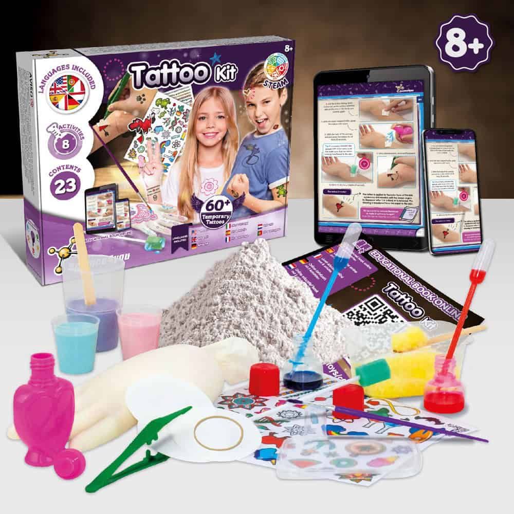 Tattoo Factory Kit I. Pedagogiskt spel för barn