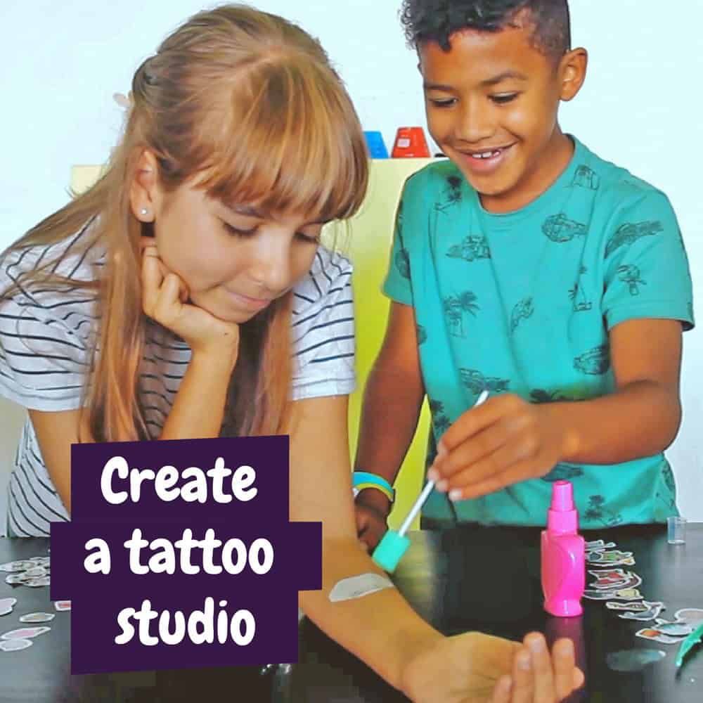 Tattoo Factory Kit I. Pedagogiskt spel för barn