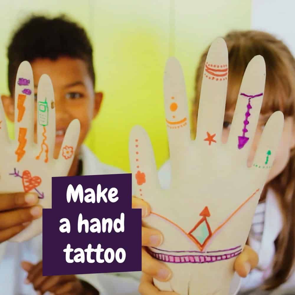 Tattoo Factory Kit I. Pedagogiskt spel för barn