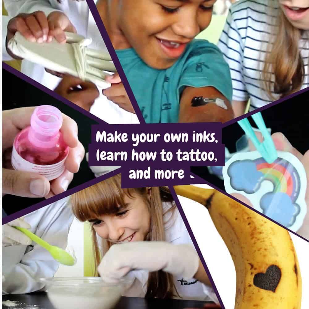 Tattoo Factory Kit I. Pedagogiskt spel för barn