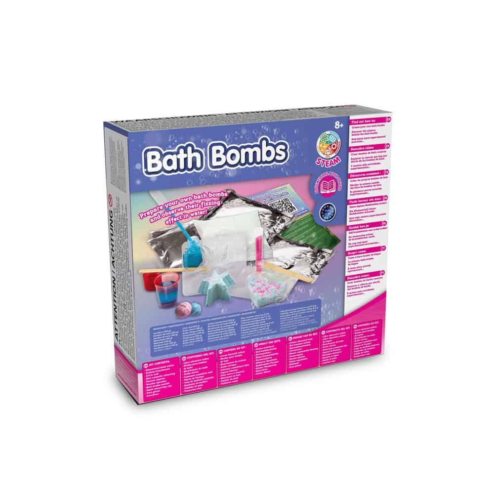 Bath Bombs Kit V. Pedagogiskt spel levereras med en 190T vikbar presentpåse