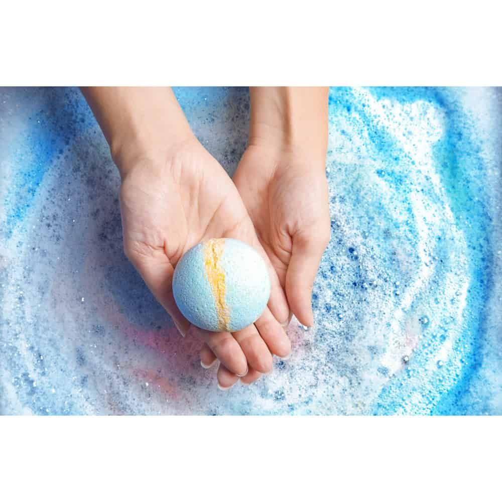 Bath Bombs Kit V. Pedagogiskt spel levereras med en 190T vikbar presentpåse