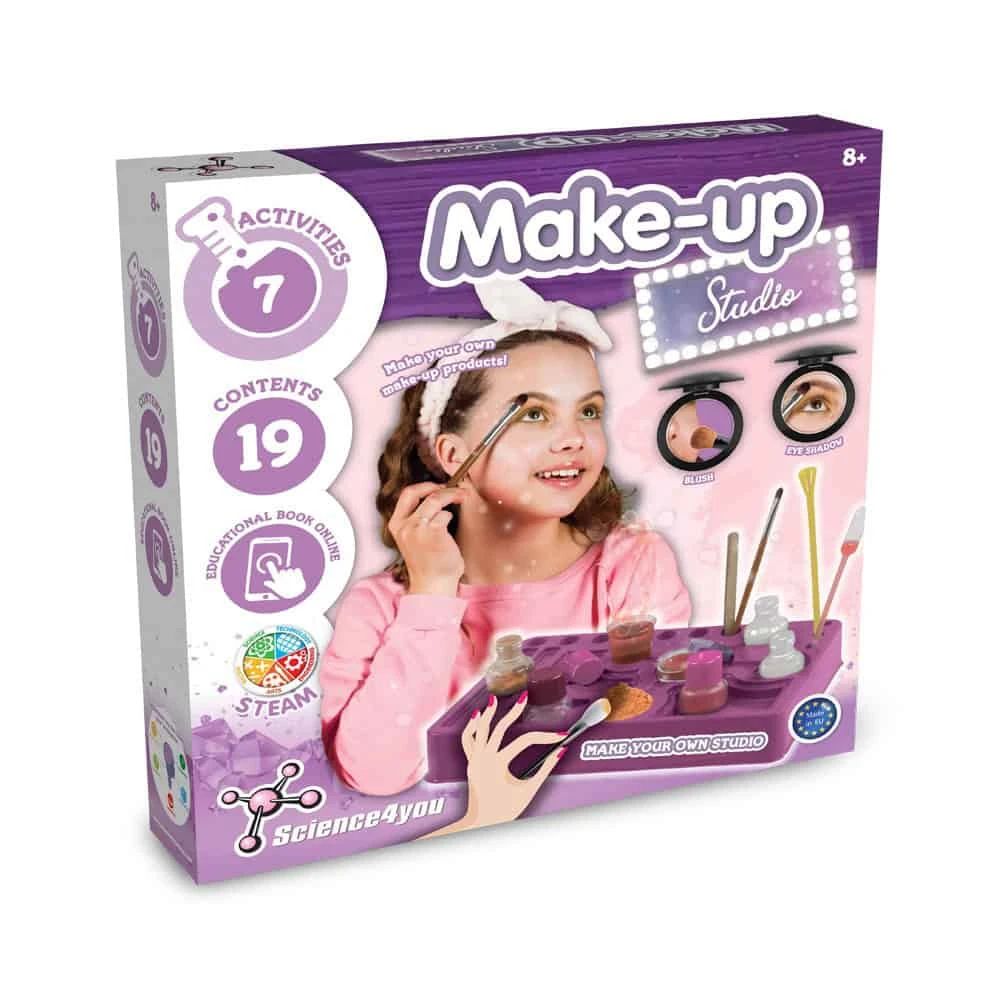 Makeup Studio Kit II. Pedagogiskt spel levereras med en 190T vikbar presentpåse