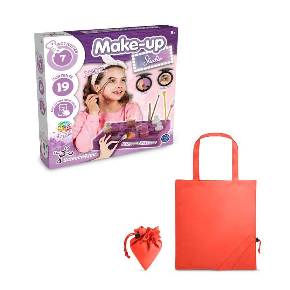 Makeup Studio Kit II. Pedagogiskt spel levereras med en 190T vikbar presentpåse