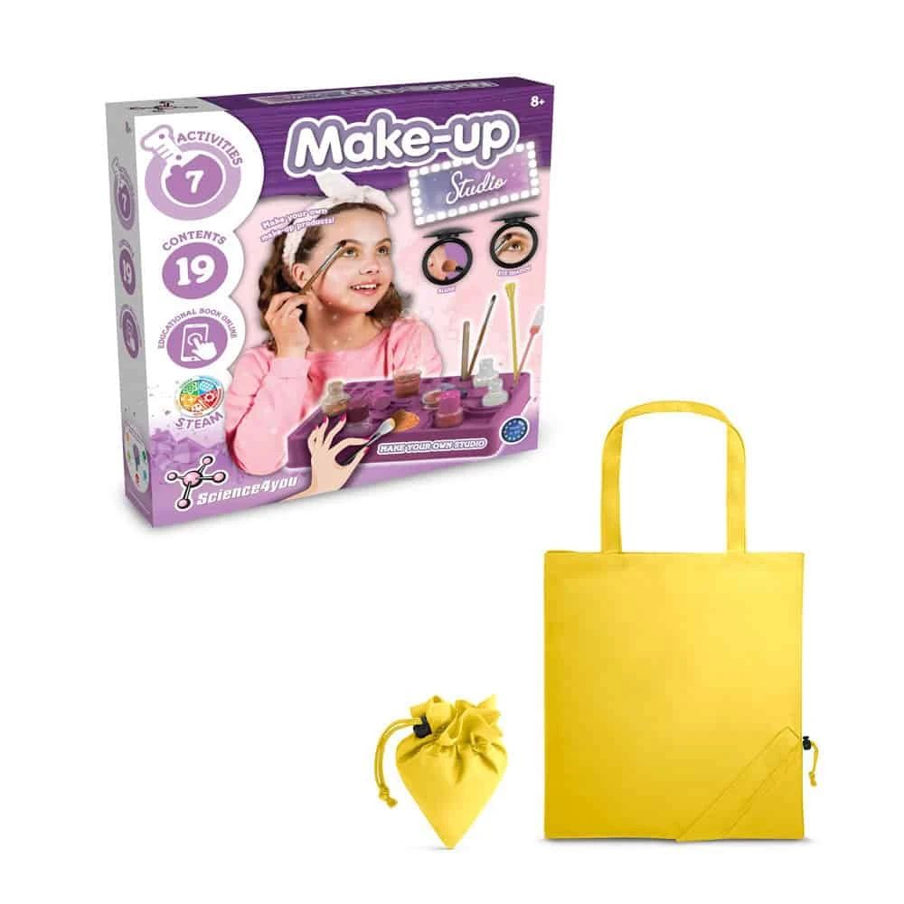 Makeup Studio Kit II. Pedagogiskt spel levereras med en 190T vikbar presentpåse