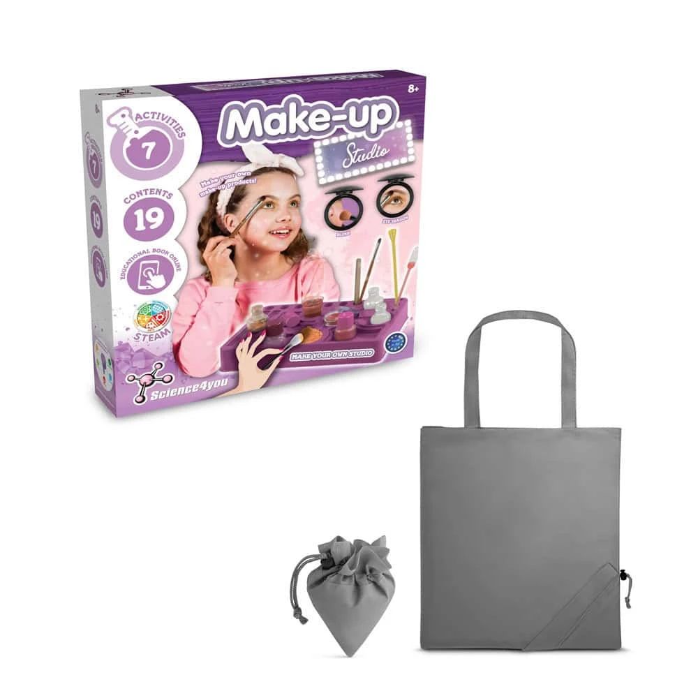 Makeup Studio Kit II. Pedagogiskt spel levereras med en 190T vikbar presentpåse