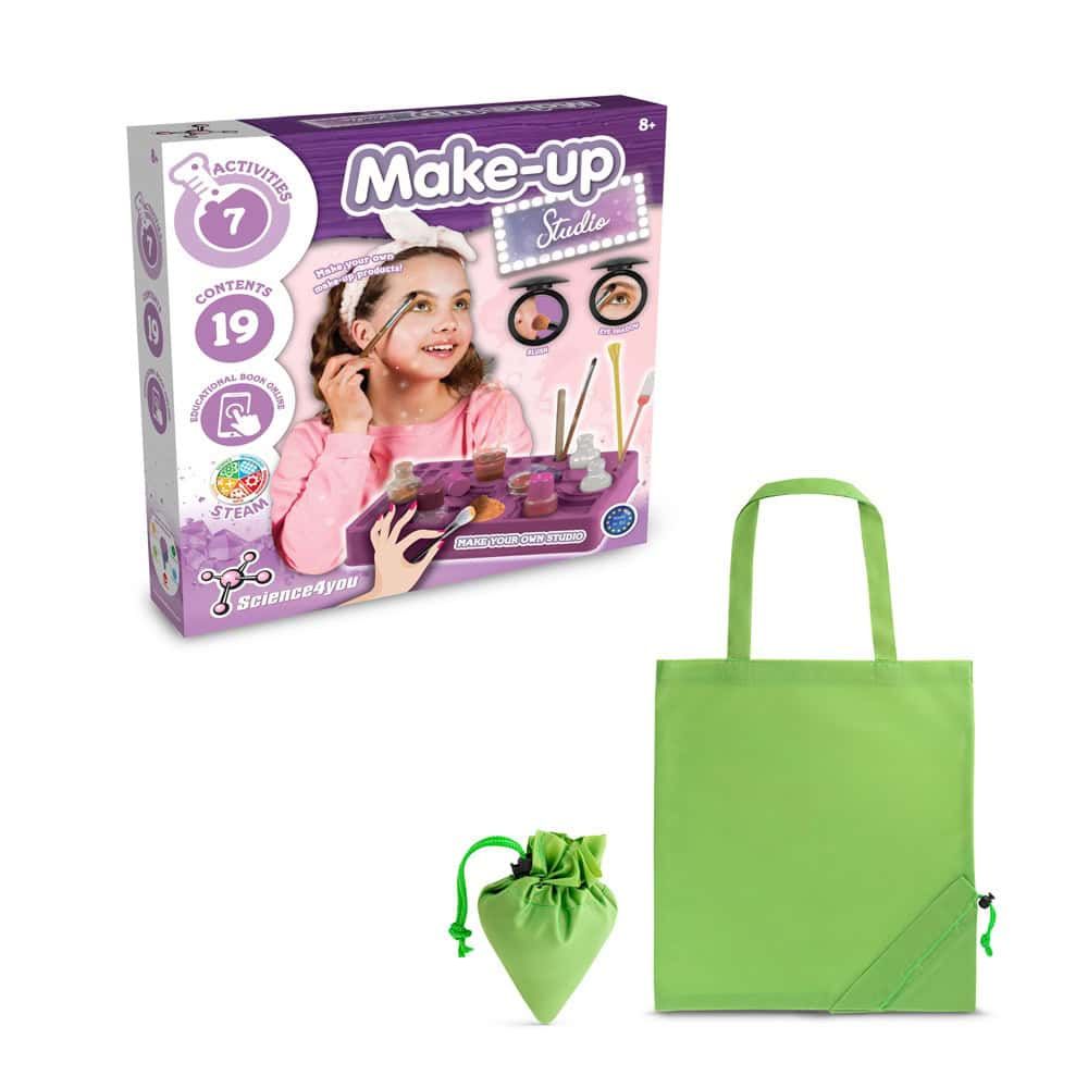 Makeup Studio Kit II. Pedagogiskt spel levereras med en 190T vikbar presentpåse