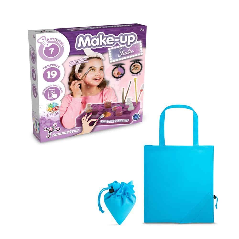 Makeup Studio Kit II. Pedagogiskt spel levereras med en 190T vikbar presentpåse