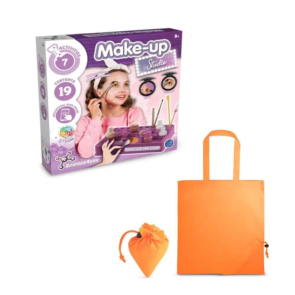 Makeup Studio Kit II. Pedagogiskt spel levereras med en 190T vikbar presentpåse