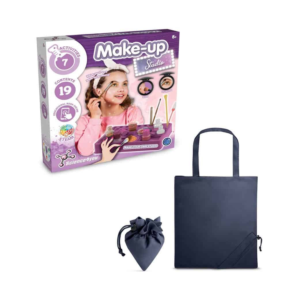 Makeup Studio Kit II. Pedagogiskt spel levereras med en 190T vikbar presentpåse