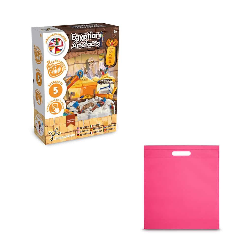 Ancient Egypt Excavation Kit IV. Pedagogiskt spel levereras med en non-woven presentpåse (80 g/m²)
