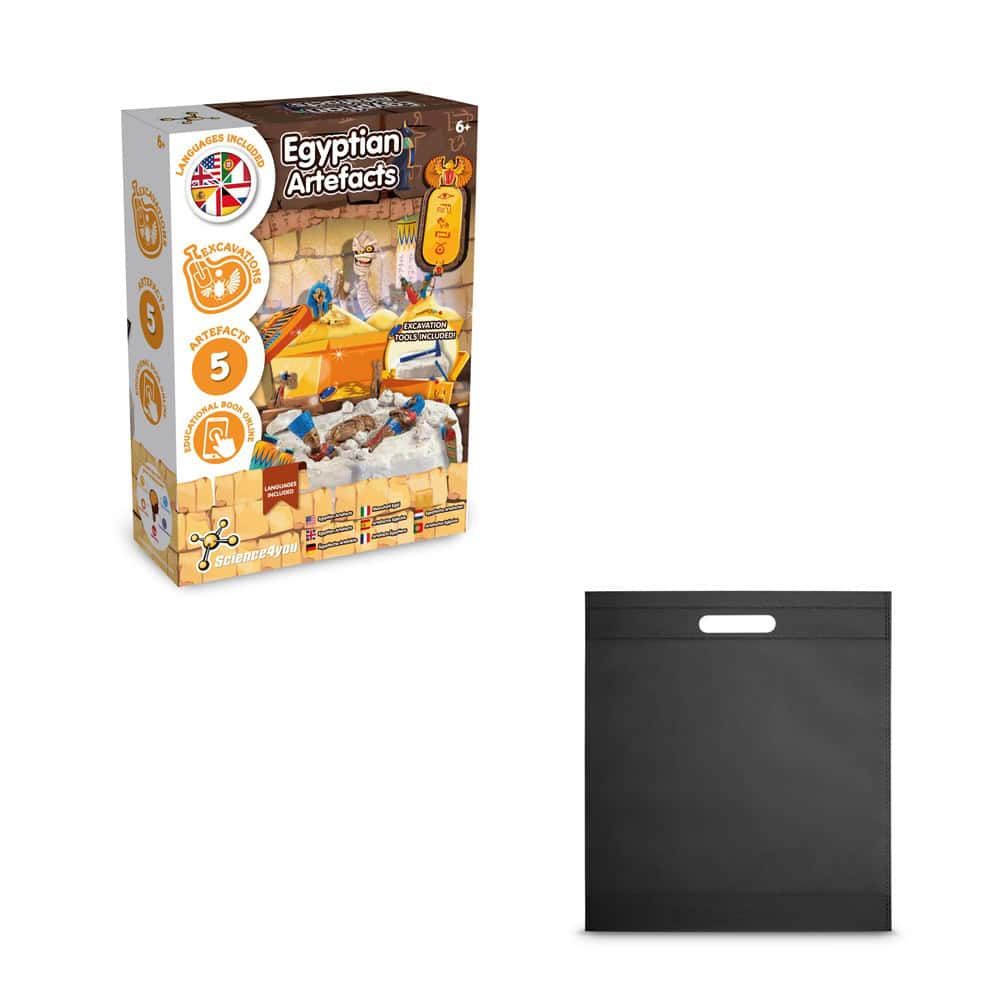 Ancient Egypt Excavation Kit IV. Pedagogiskt spel levereras med en non-woven presentpåse (80 g/m²)
