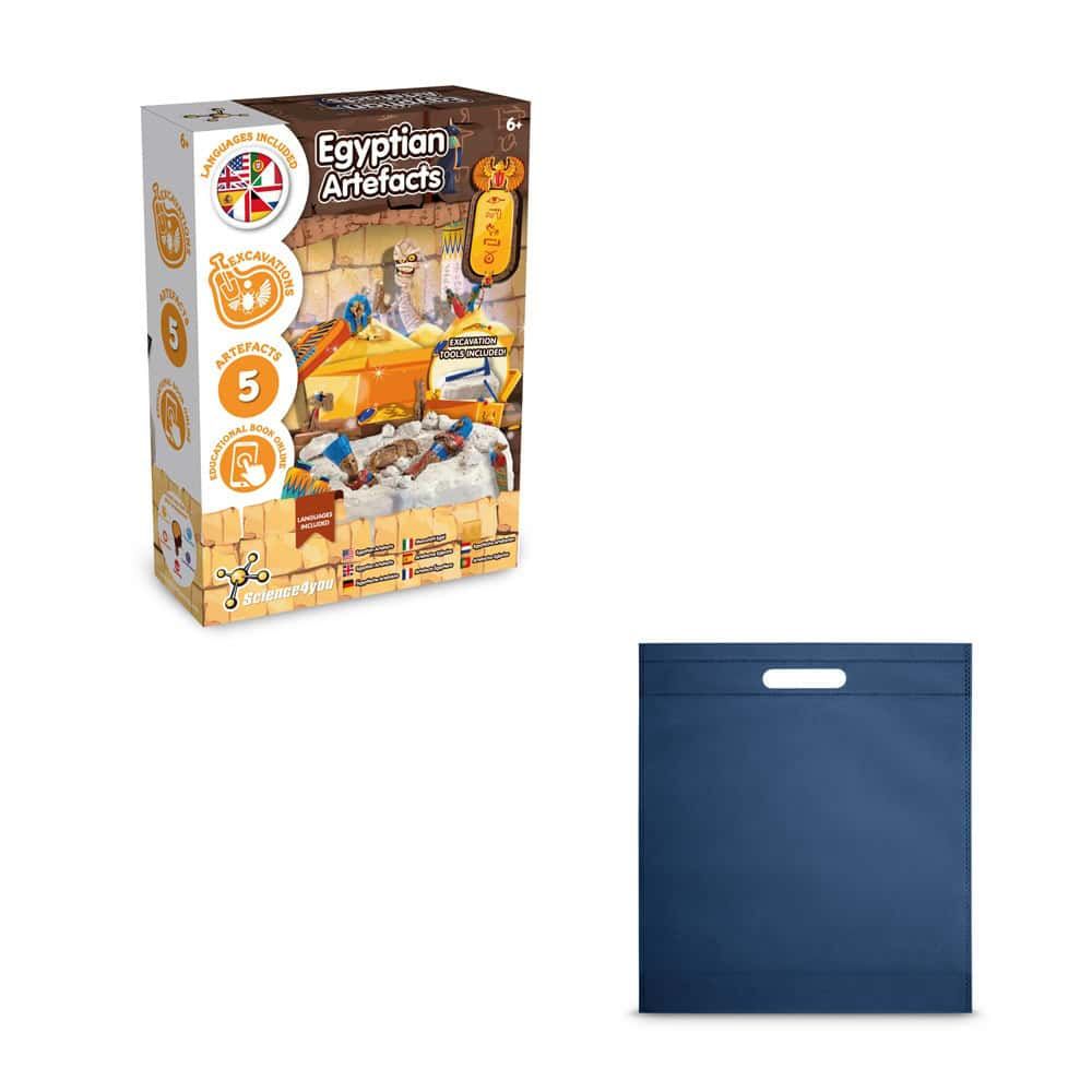 Ancient Egypt Excavation Kit IV. Pedagogiskt spel levereras med en non-woven presentpåse (80 g/m²)