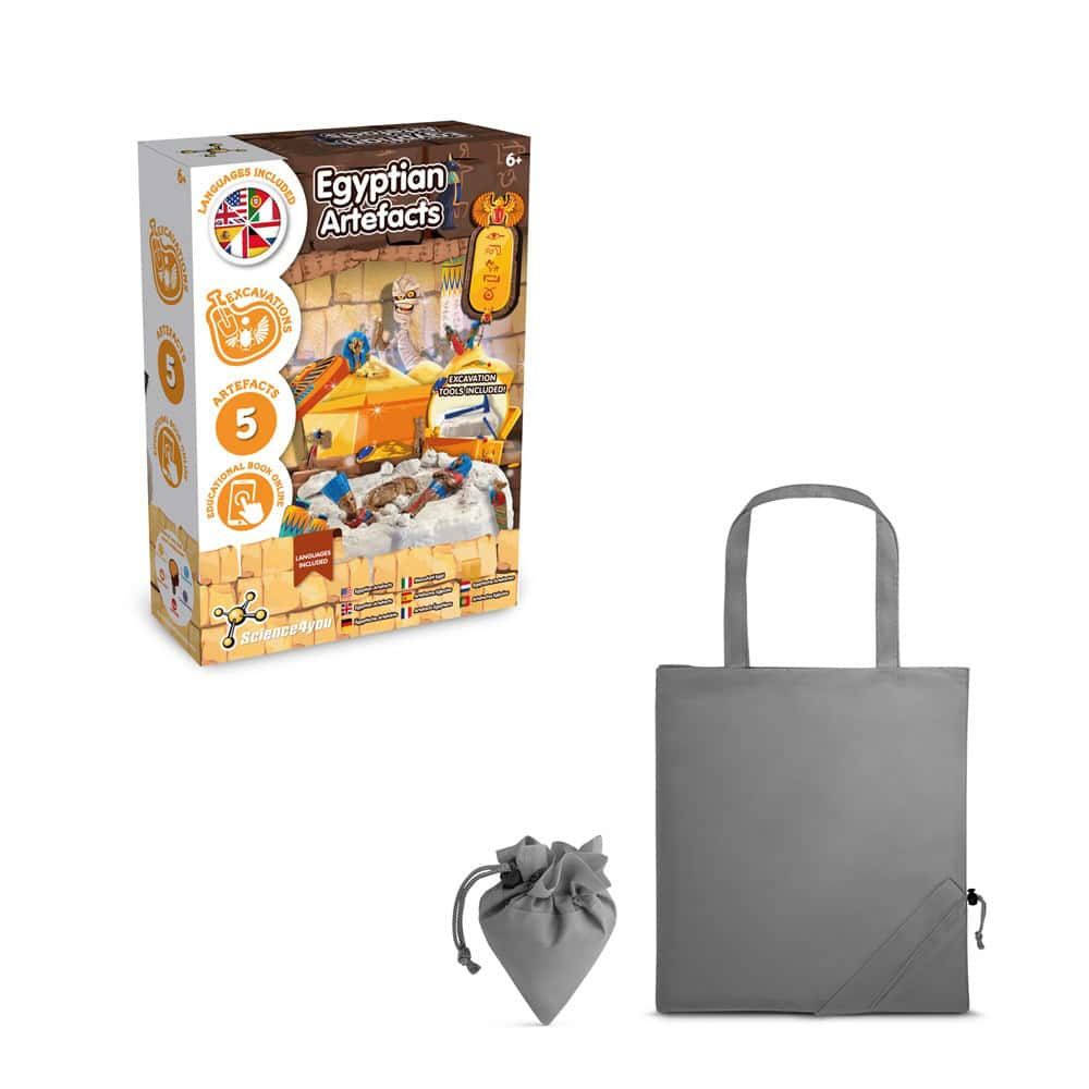Ancient Egypt Excavation Kit V. Pedagogiskt spel levereras med en 190T vikbar presentpåse
