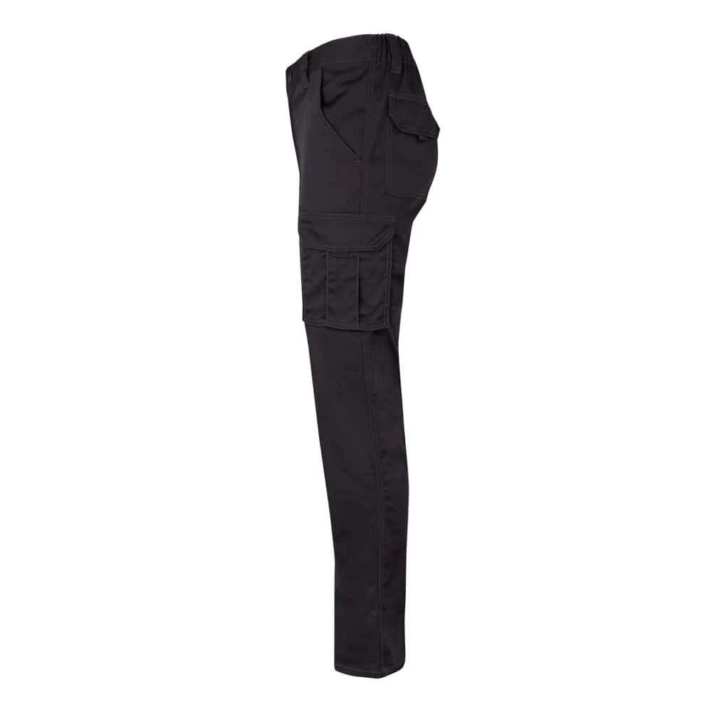 VL LUGH. Stretchbyxor med flera fickor (240g/m²) i bomull (46%), EME (38%) och polyester (16%)