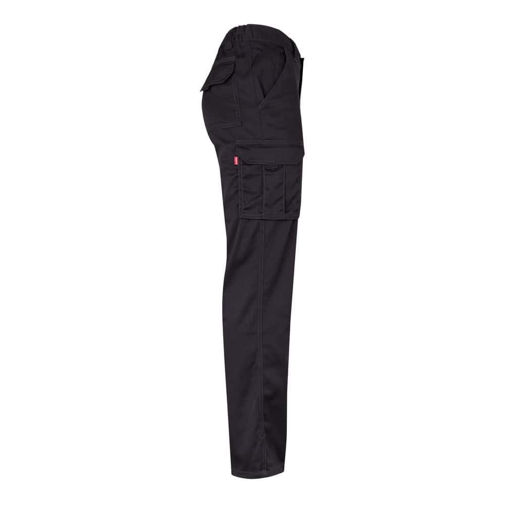 VL LUGH. Stretchbyxor med flera fickor (240g/m²) i bomull (46%), EME (38%) och polyester (16%)