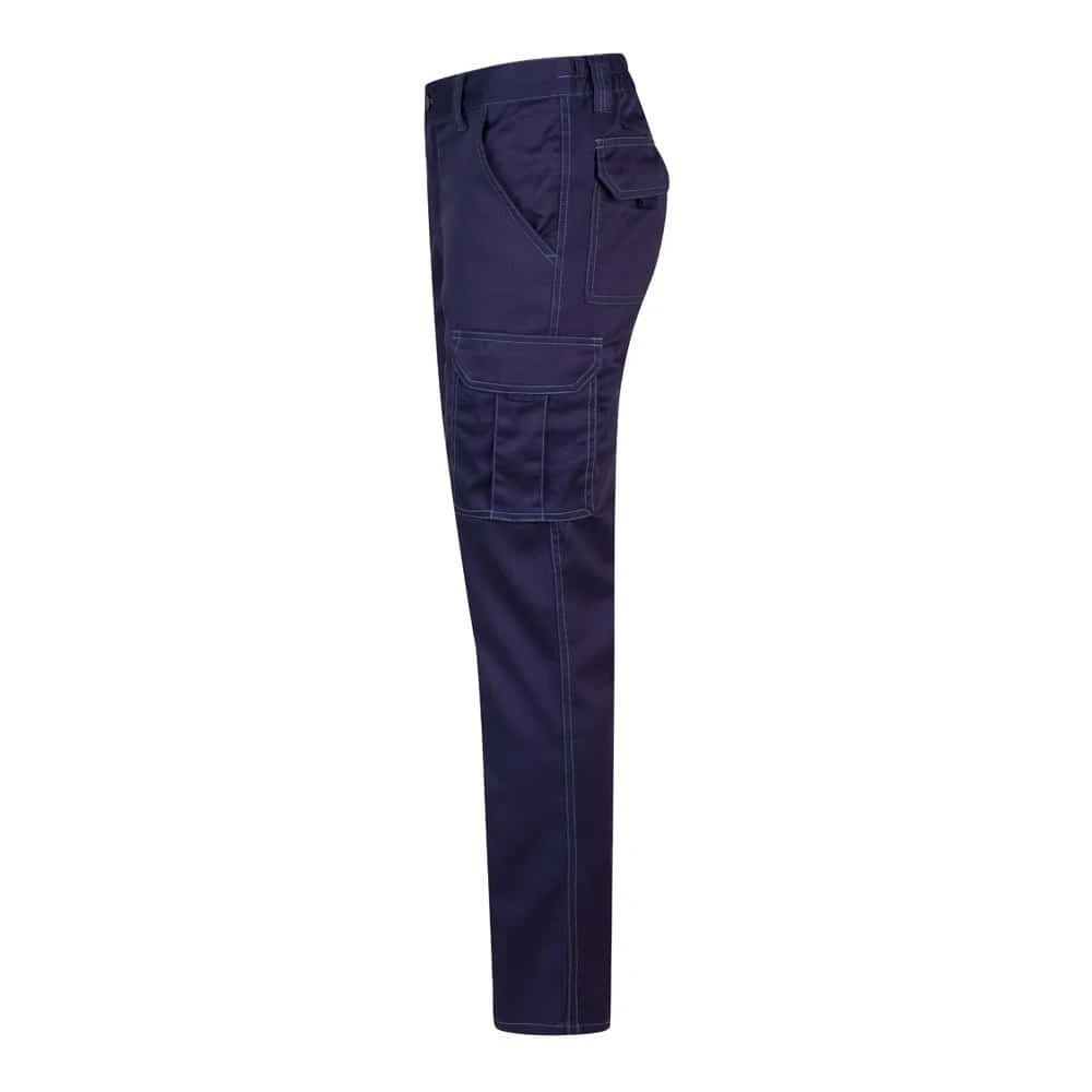 VL LUGH. Stretchbyxor med flera fickor (240g/m²) i bomull (46%), EME (38%) och polyester (16%)