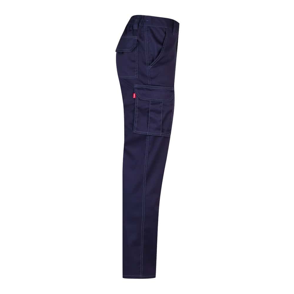 VL LUGH. Stretchbyxor med flera fickor (240g/m²) i bomull (46%), EME (38%) och polyester (16%)