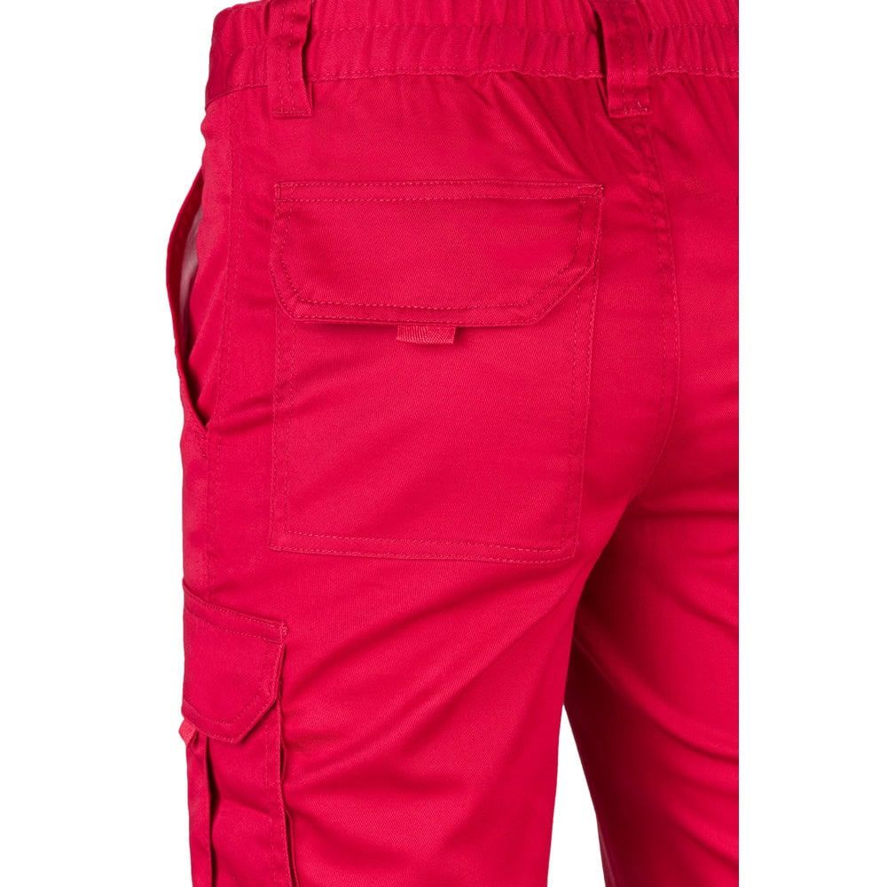 VL LUGH. Stretchbyxor med flera fickor (240g/m²) i bomull (46%), EME (38%) och polyester (16%)