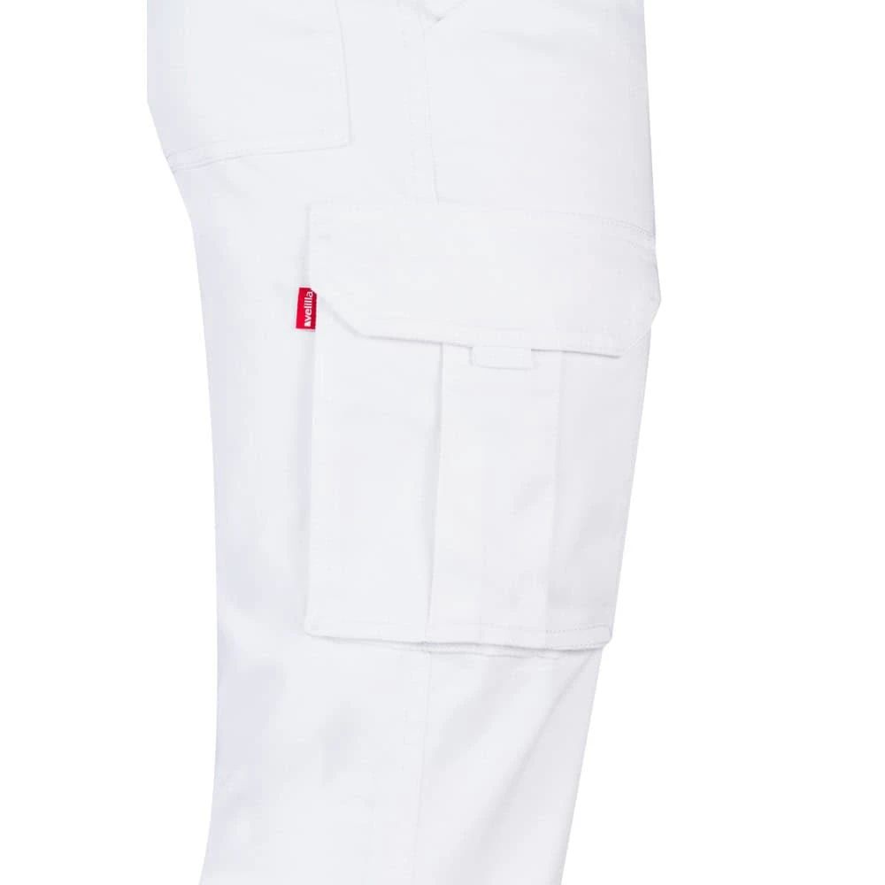 VL LUGH. Stretchbyxor med flera fickor (240g/m²) i bomull (46%), EME (38%) och polyester (16%)