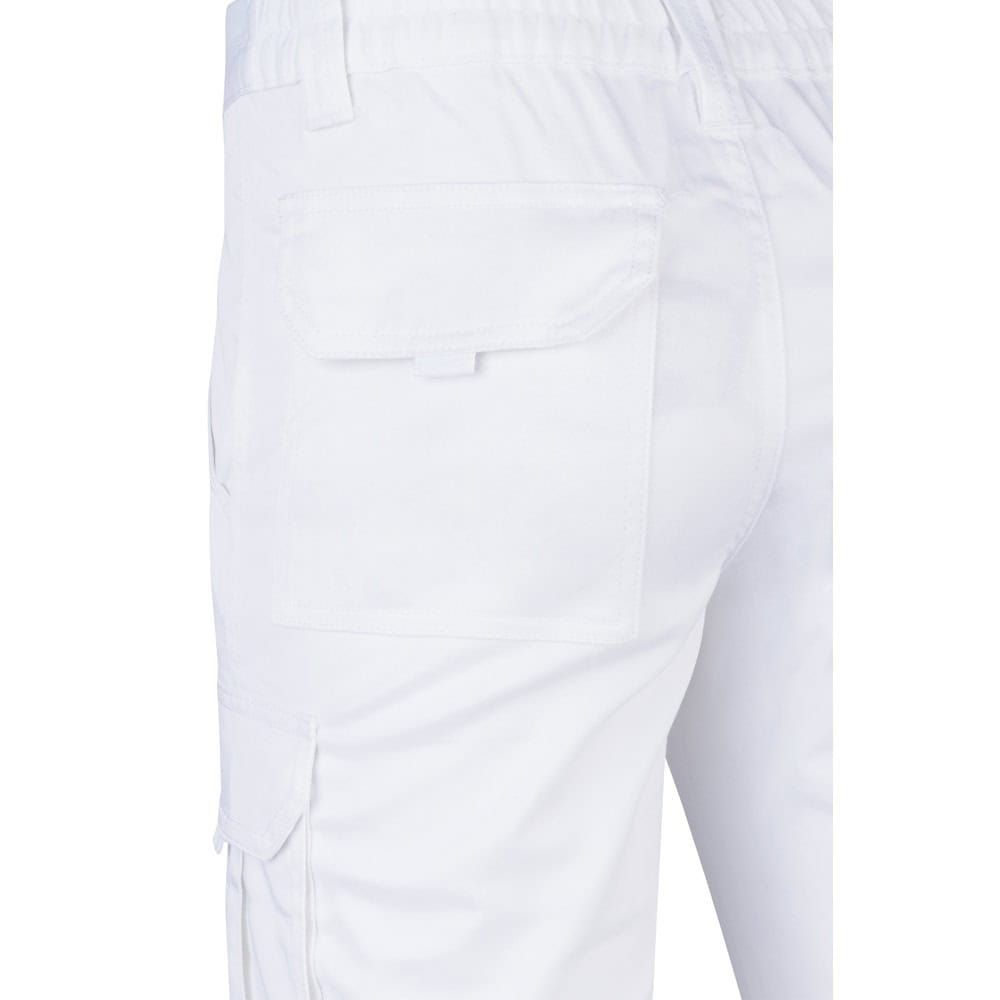 VL LUGH. Stretchbyxor med flera fickor (240g/m²) i bomull (46%), EME (38%) och polyester (16%)