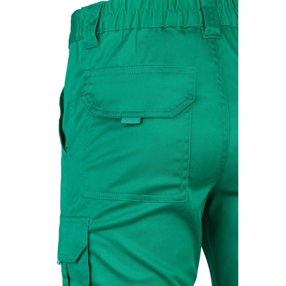 VL LUGH. Stretchbyxor med flera fickor (240g/m²) i bomull (46%), EME (38%) och polyester (16%)