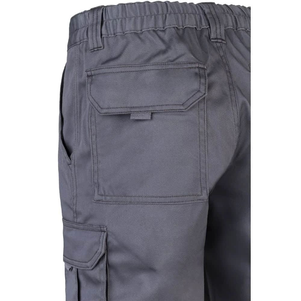 VL LUGH. Stretchbyxor med flera fickor (240g/m²) i bomull (46%), EME (38%) och polyester (16%)