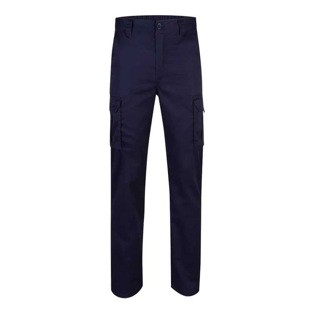 VL LUGH. Stretchbyxor med flera fickor (240g/m²) i bomull (46%), EME (38%) och polyester (16%)