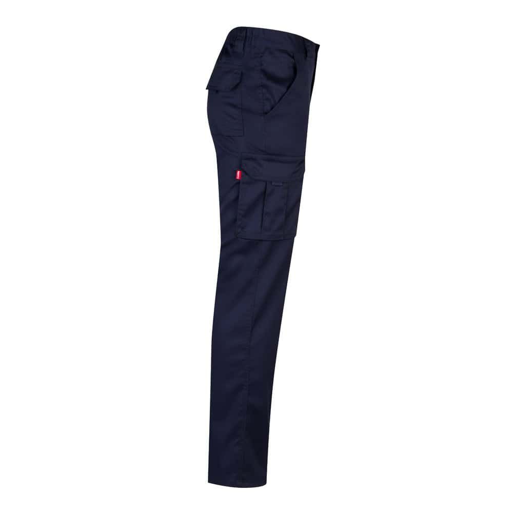 VL LUGH. Stretchbyxor med flera fickor (240g/m²) i bomull (46%), EME (38%) och polyester (16%)
