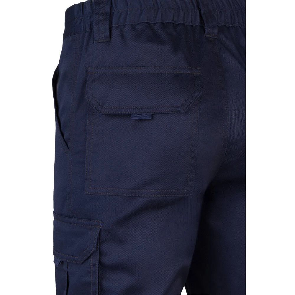 VL LUGH. Stretchbyxor med flera fickor (240g/m²) i bomull (46%), EME (38%) och polyester (16%)