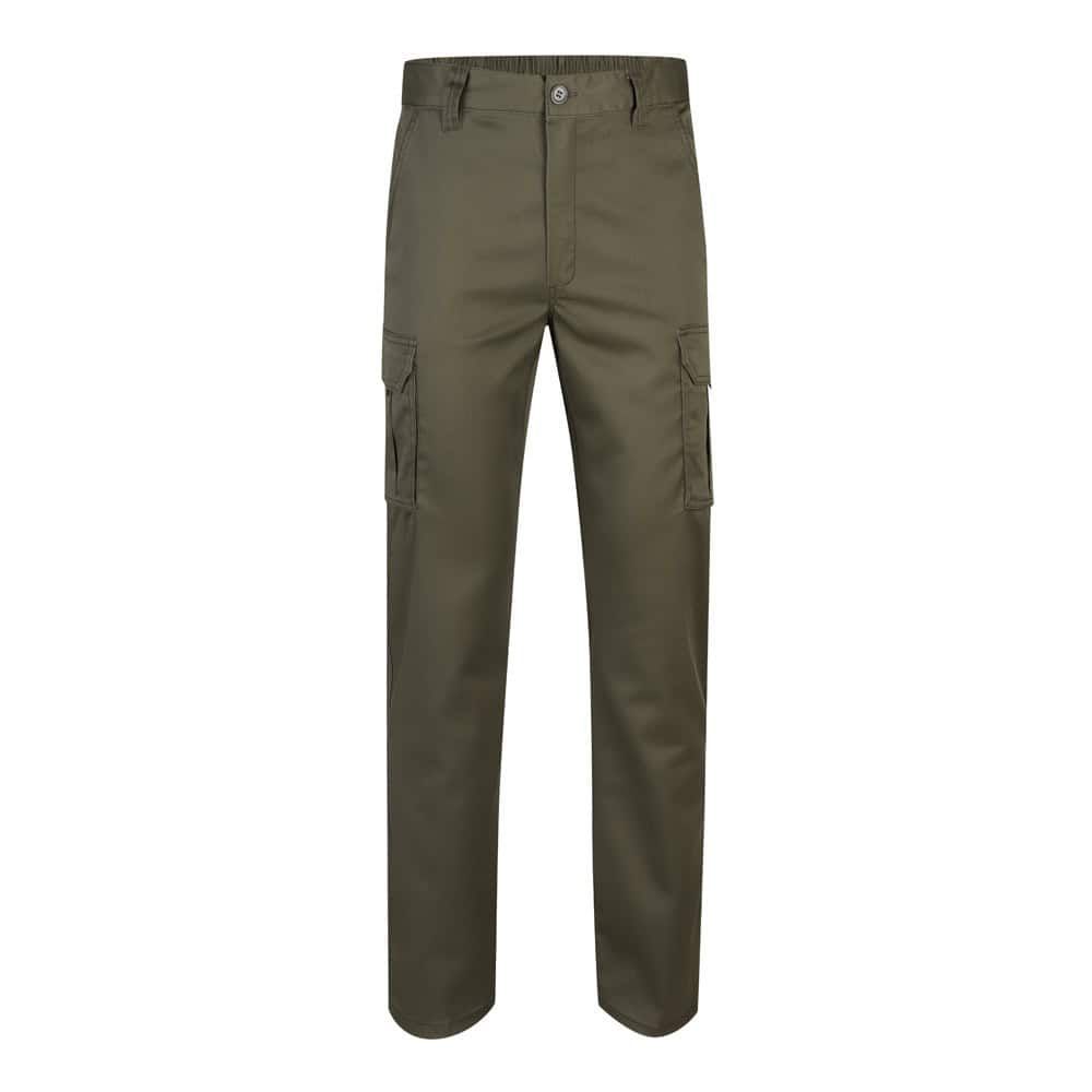 VL LUGH. Stretchbyxor med flera fickor (240g/m²) i bomull (46%), EME (38%) och polyester (16%)