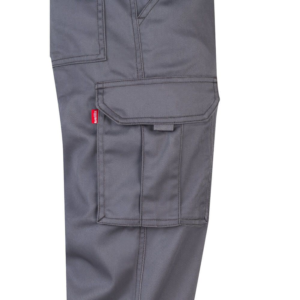 VL PAN. Stretchbyxor med flera fickor (290g/m²), i bomull (46%), EME (38%) och polyester (16%)
