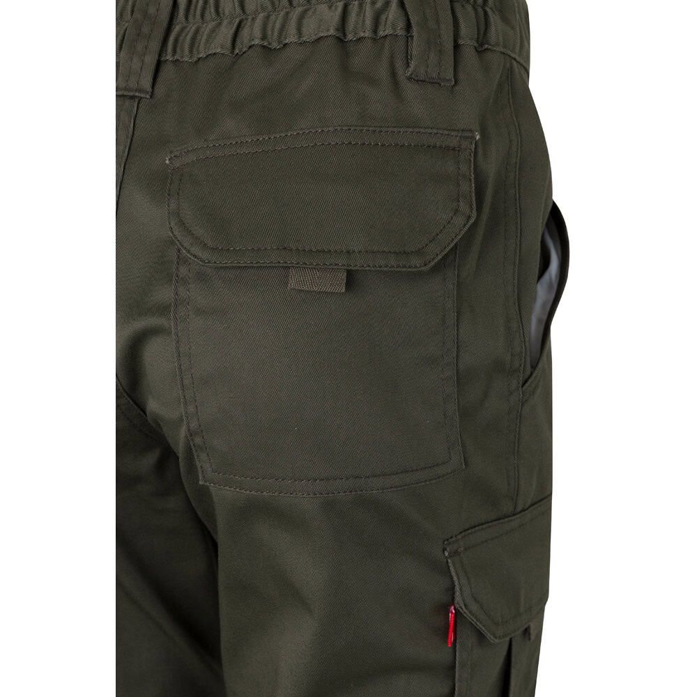 VL PAN. Stretchbyxor med flera fickor (290g/m²), i bomull (46%), EME (38%) och polyester (16%)