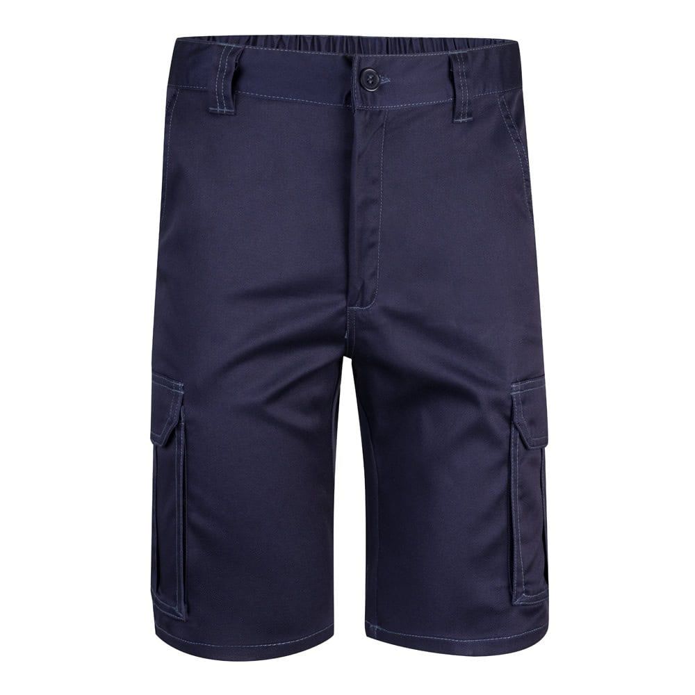 VL HEBE. Bermudashorts med flera fickor (240g/m²), i bomull (46%), EME (38%) och polyester (16%)