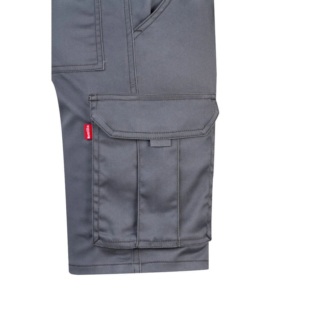 VL HEBE. Bermudashorts med flera fickor (240g/m²), i bomull (46%), EME (38%) och polyester (16%)