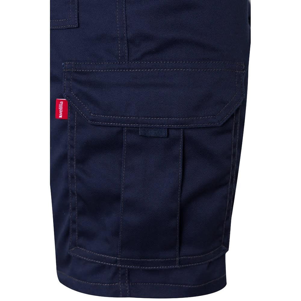 VL HEBE. Bermudashorts med flera fickor (240g/m²), i bomull (46%), EME (38%) och polyester (16%)