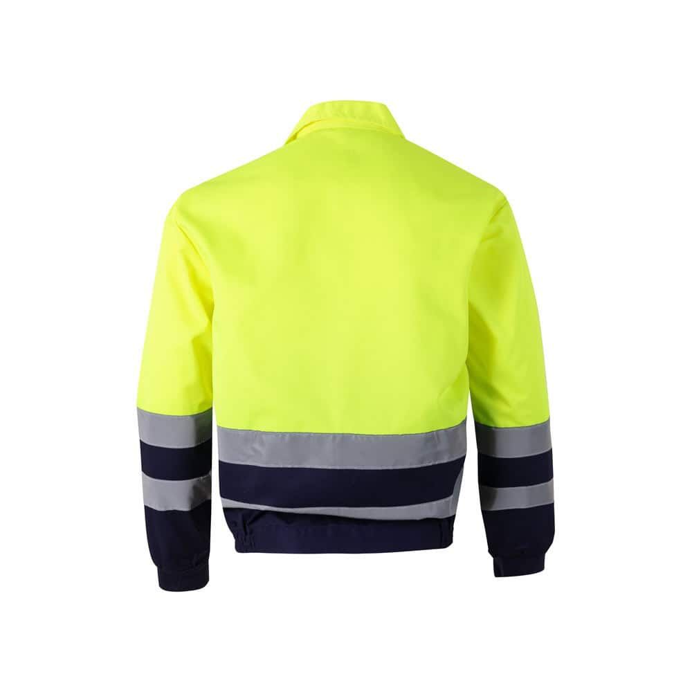 VL NEPTUNE LARGE. Tvåfärgad twilljacka (210g/m²) i polyester (80%) och bomull (20%)