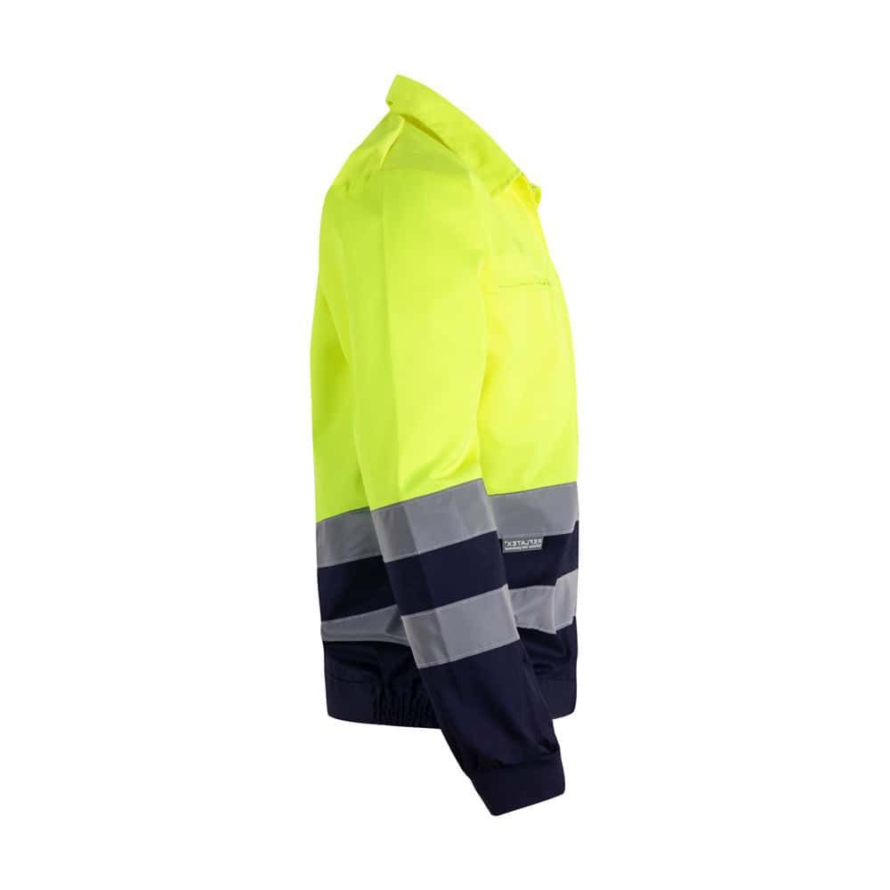 VL NEPTUNE LARGE. Tvåfärgad twilljacka (210g/m²) i polyester (80%) och bomull (20%)