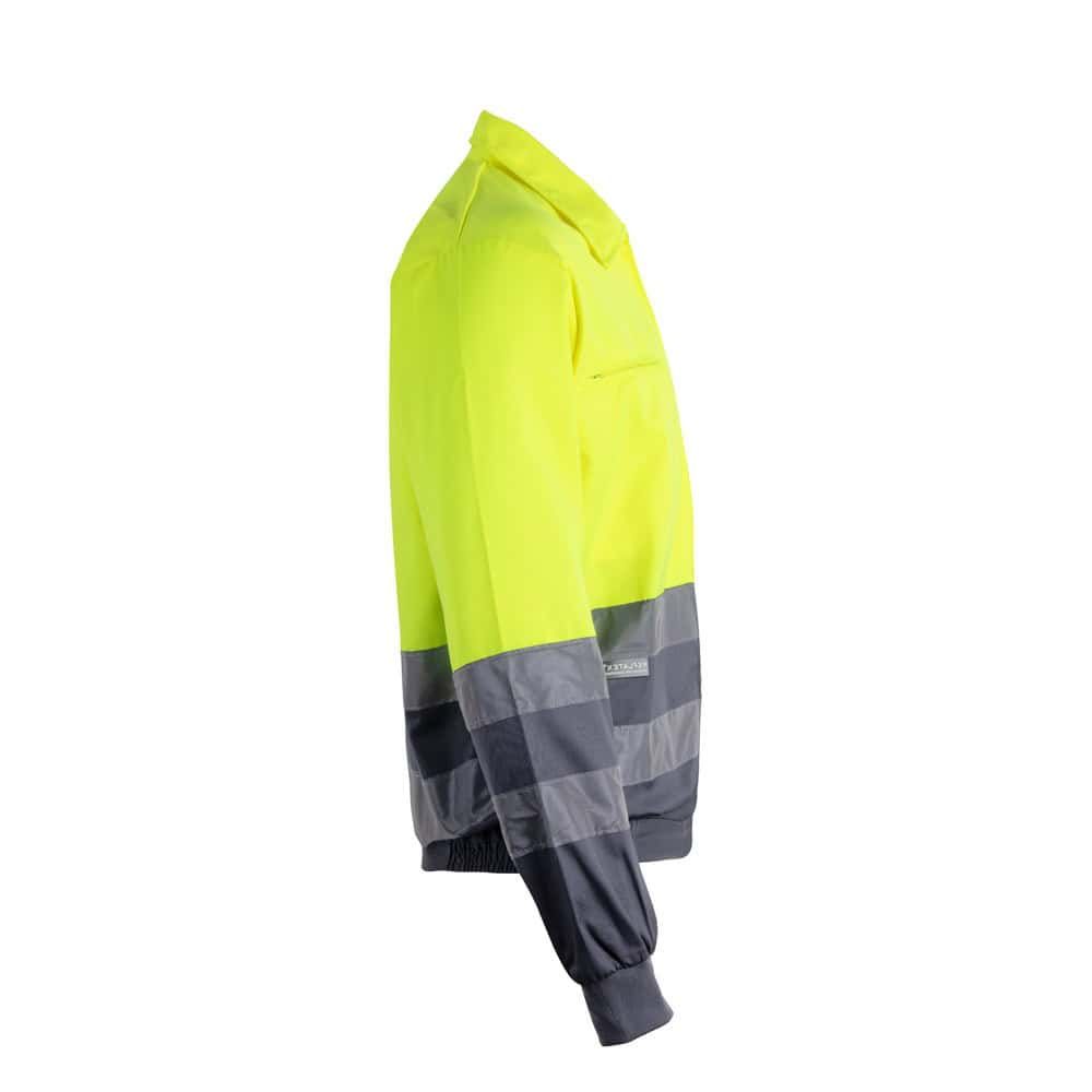 VL NEPTUNE LARGE. Tvåfärgad twilljacka (210g/m²) i polyester (80%) och bomull (20%)