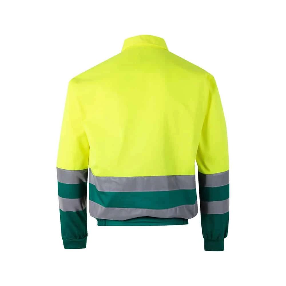 VL NEPTUNE LARGE. Tvåfärgad twilljacka (210g/m²) i polyester (80%) och bomull (20%)
