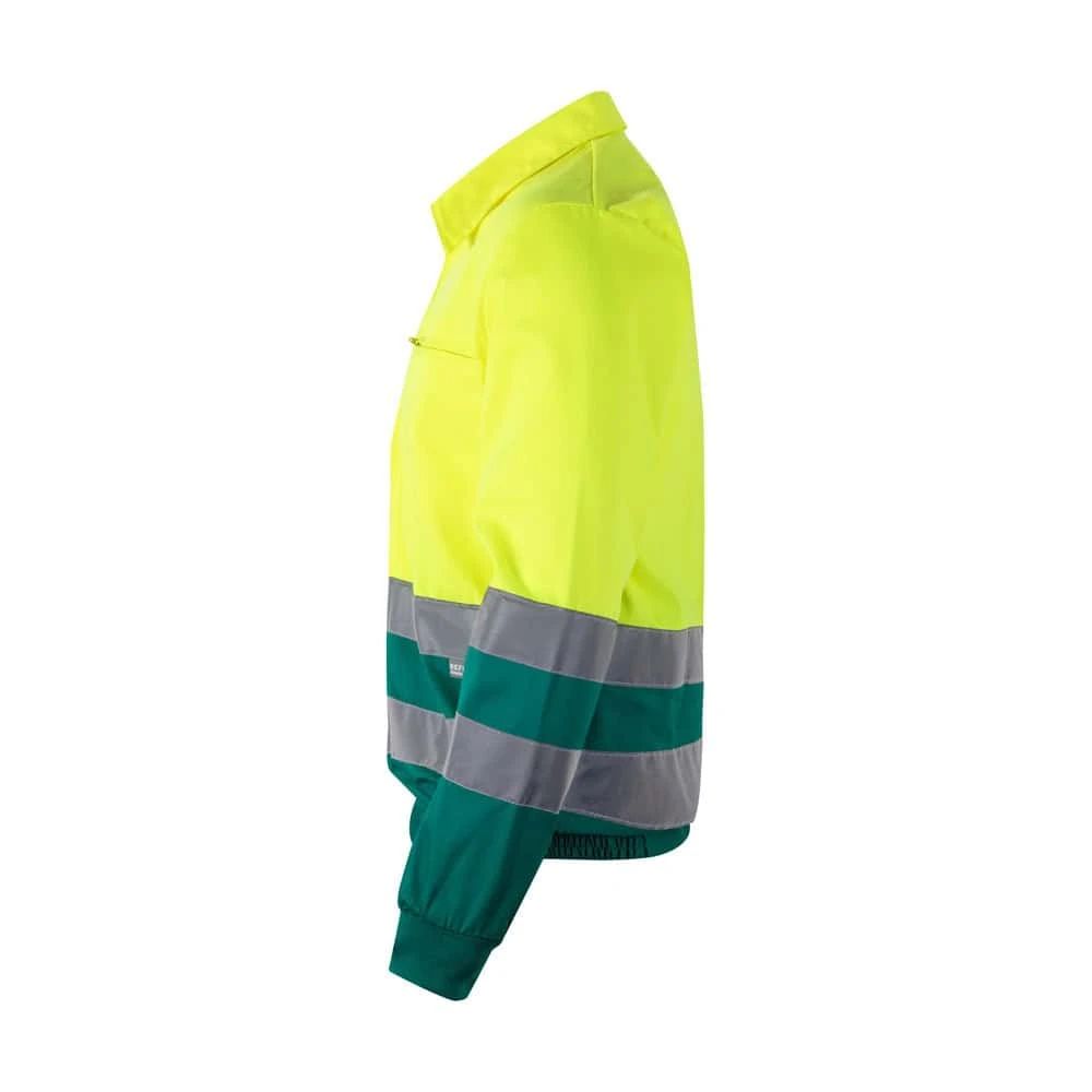 VL NEPTUNE LARGE. Tvåfärgad twilljacka (210g/m²) i polyester (80%) och bomull (20%)