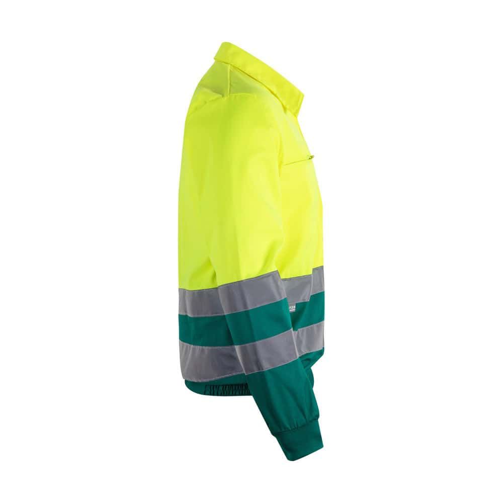 VL NEPTUNE LARGE. Tvåfärgad twilljacka (210g/m²) i polyester (80%) och bomull (20%)