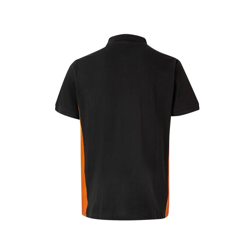 VL SUPAY. Tvåfärgad pikétröja (180g/m²), kortärmad, i bomull (60%) och polyester (40%)