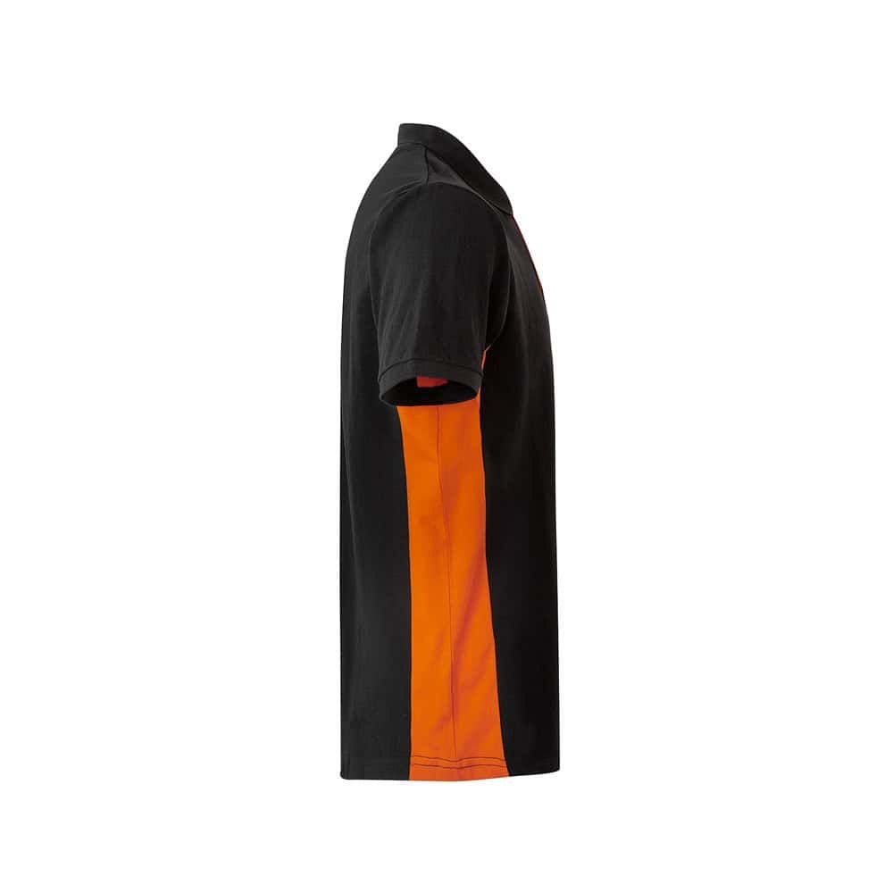 VL SUPAY. Tvåfärgad pikétröja (180g/m²), kortärmad, i bomull (60%) och polyester (40%)