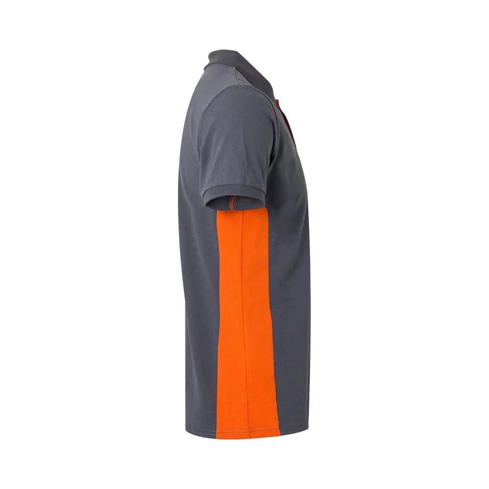 VL SUPAY. Tvåfärgad pikétröja (180g/m²), kortärmad, i bomull (60%) och polyester (40%)
