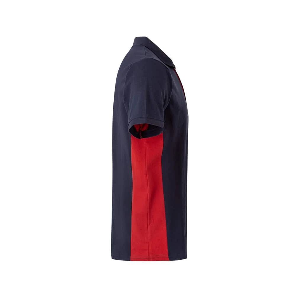 VL SUPAY. Tvåfärgad pikétröja (180g/m²), kortärmad, i bomull (60%) och polyester (40%)