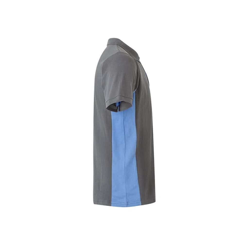 VL SUPAY. Tvåfärgad pikétröja (180g/m²), kortärmad, i bomull (60%) och polyester (40%)