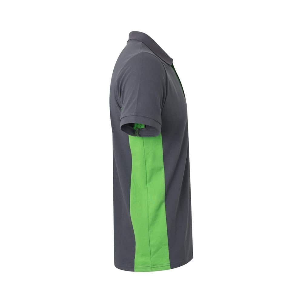 VL SUPAY. Tvåfärgad pikétröja (180g/m²), kortärmad, i bomull (60%) och polyester (40%)