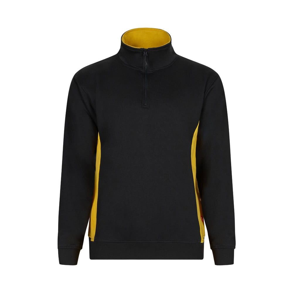 VL SVAROG. Tvåfärgad frottétröja (260g/m²), i polyester (65%) och bomull (35%)